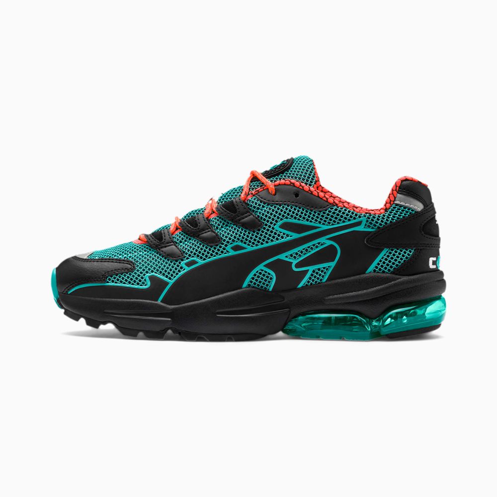 Puma CELL Alien Kotto Férfi Sportcipő - Fekete/Kék Türkiz ( Hungary - KBEXW9867 )